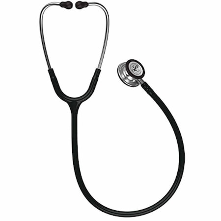 Clinician Stethoscope Black 1-Tube 27 Inch Tube Convertible Chestpiece, -  3M LITTMANN, 5620